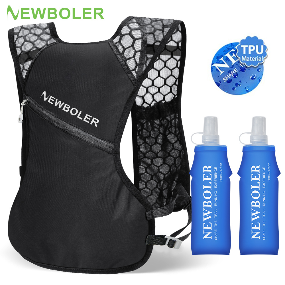 Hydration Vest - NEWBOLER Outdoor Trail Running Backpack Ultralight