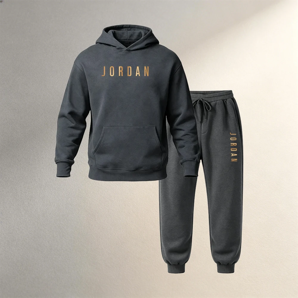 Joggers Pants - Men's Clothing 2 Piece Pullover Hoodies