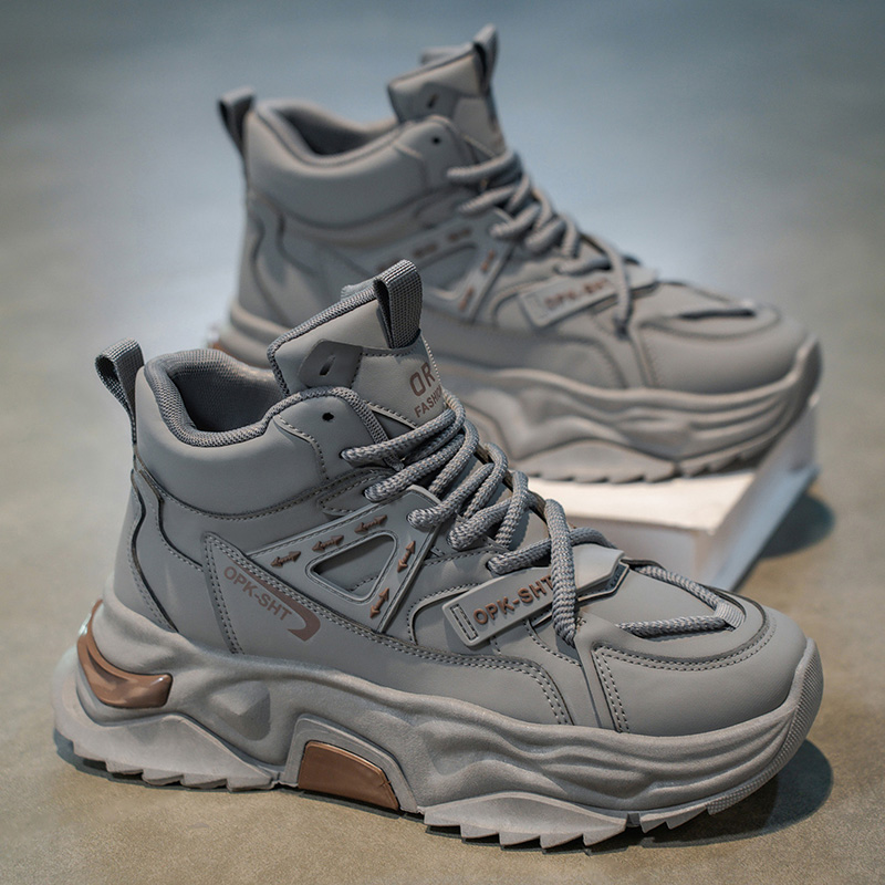 Running Shoes Men - High Top Breathable Anti Slip Man
