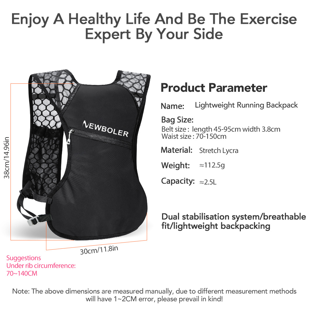 NEWBOLER Outdoor Trail Running - огляд і ціна Hydration Vest