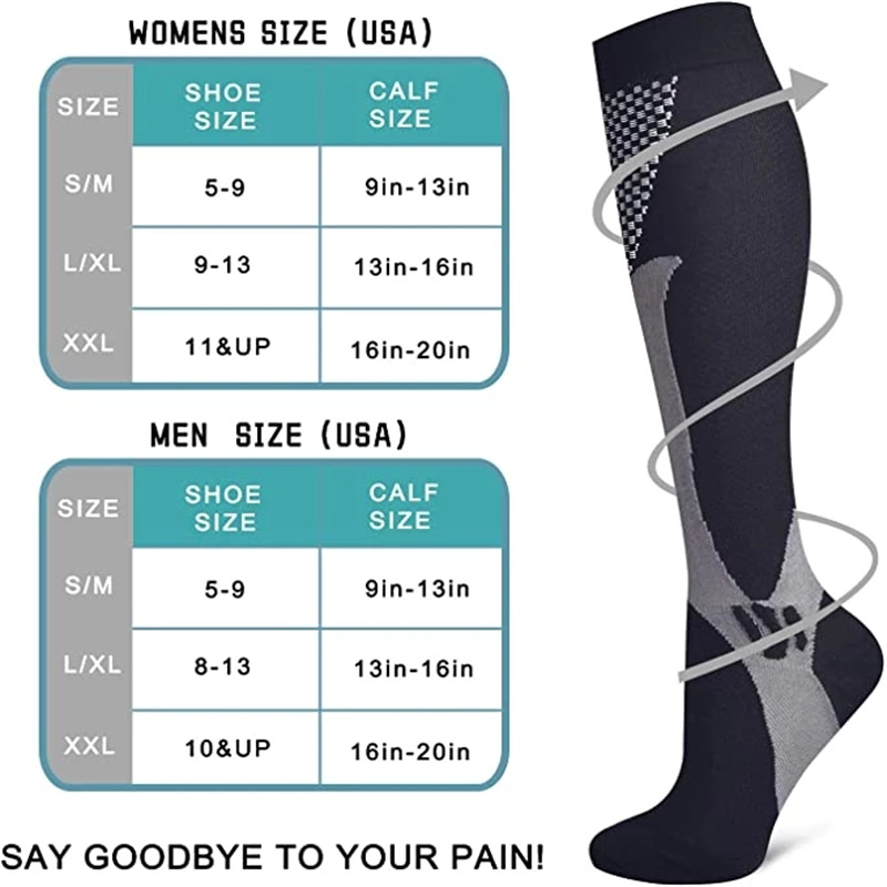 3 Pairs/Pack Compression Socks - огляд і ціна Sports Socks