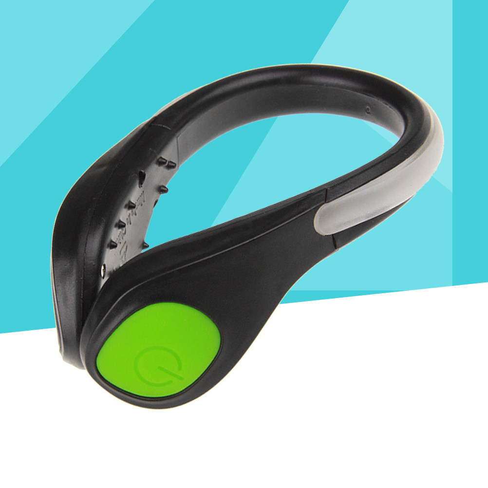 1Pcs LED Shoe Clip Green Light - огляд і ціна Running Visibility Gear