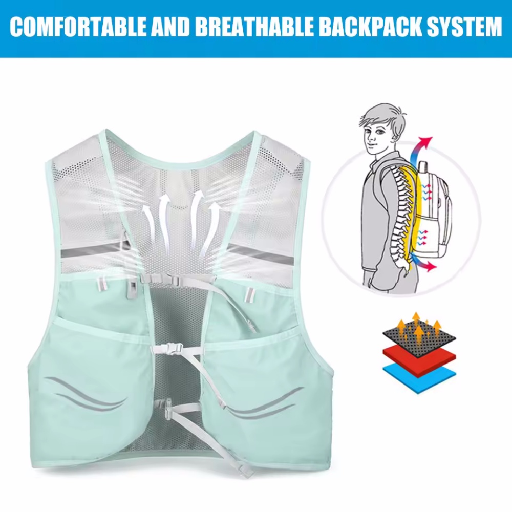Reflective Running Vest Hydrat - огляд і ціна Hydration Vest