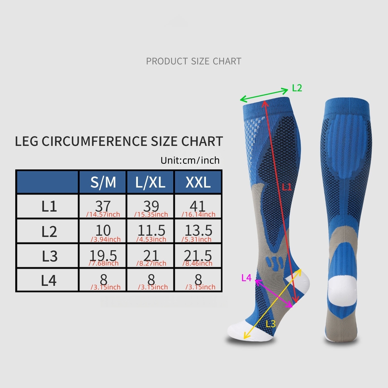 Cross Border Nylon Compression - огляд і ціна Sports Socks