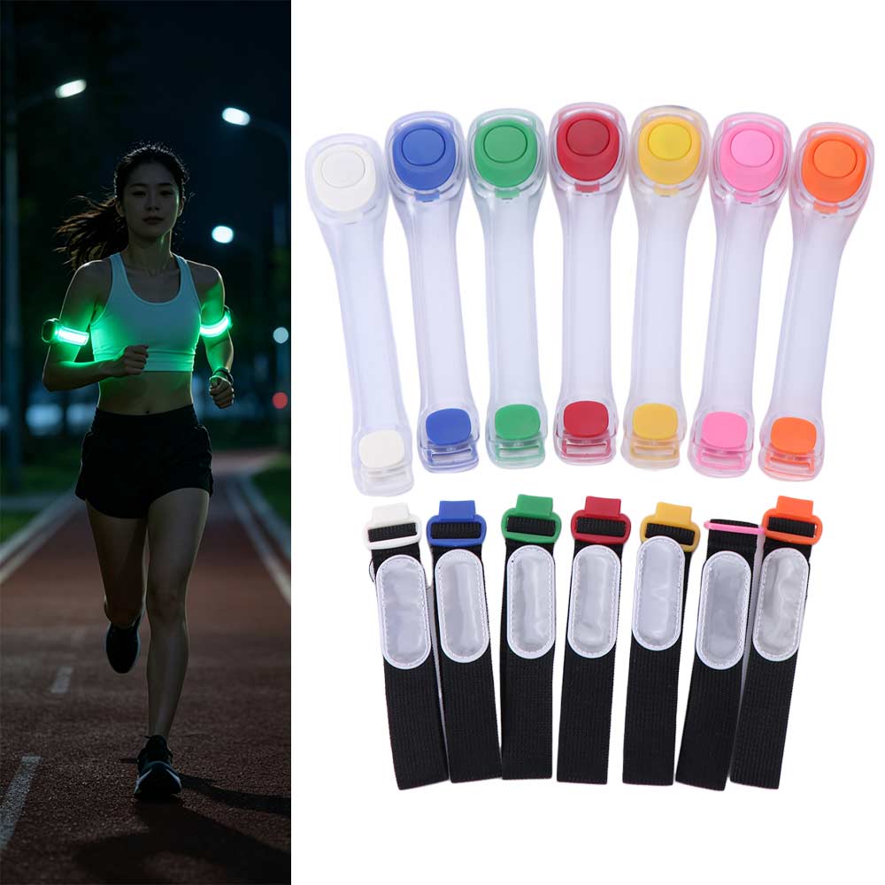 Adjustable LED Light Up Armban - огляд і ціна Running Belt
