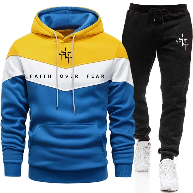 Faith Over Fear Men's Tracksui - огляд і ціна Joggers Pants