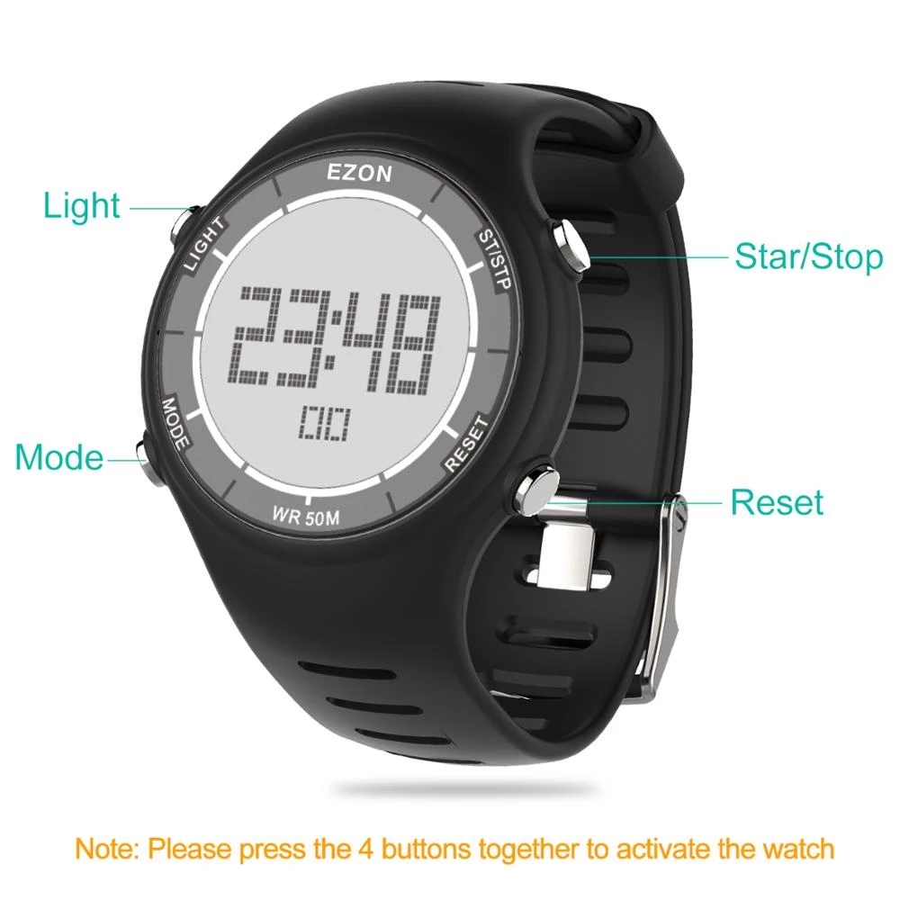 EZON New Fashion Woman Digital - огляд і ціна Running Watch