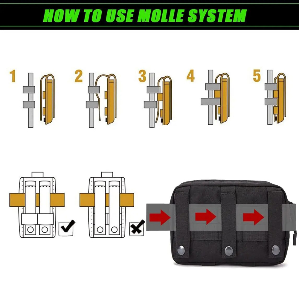 1000D Nylon Laser Cut Molle Ad - огляд і ціна Hydration Vest
