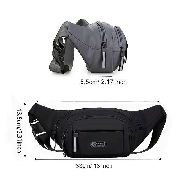 Men Waterproof Waist Bag Multi - огляд і ціна Running Belt
