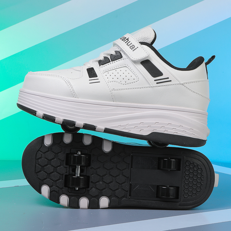 Kids 4‑Wheel Retractable Rolle - огляд і ціна Running Shoes Men