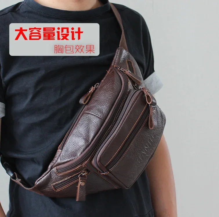 Genuine Cowhide Leather Waist  - огляд і ціна Running Belt