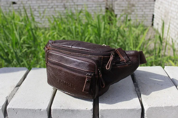 Genuine Cowhide Leather Waist  - огляд і ціна Running Belt