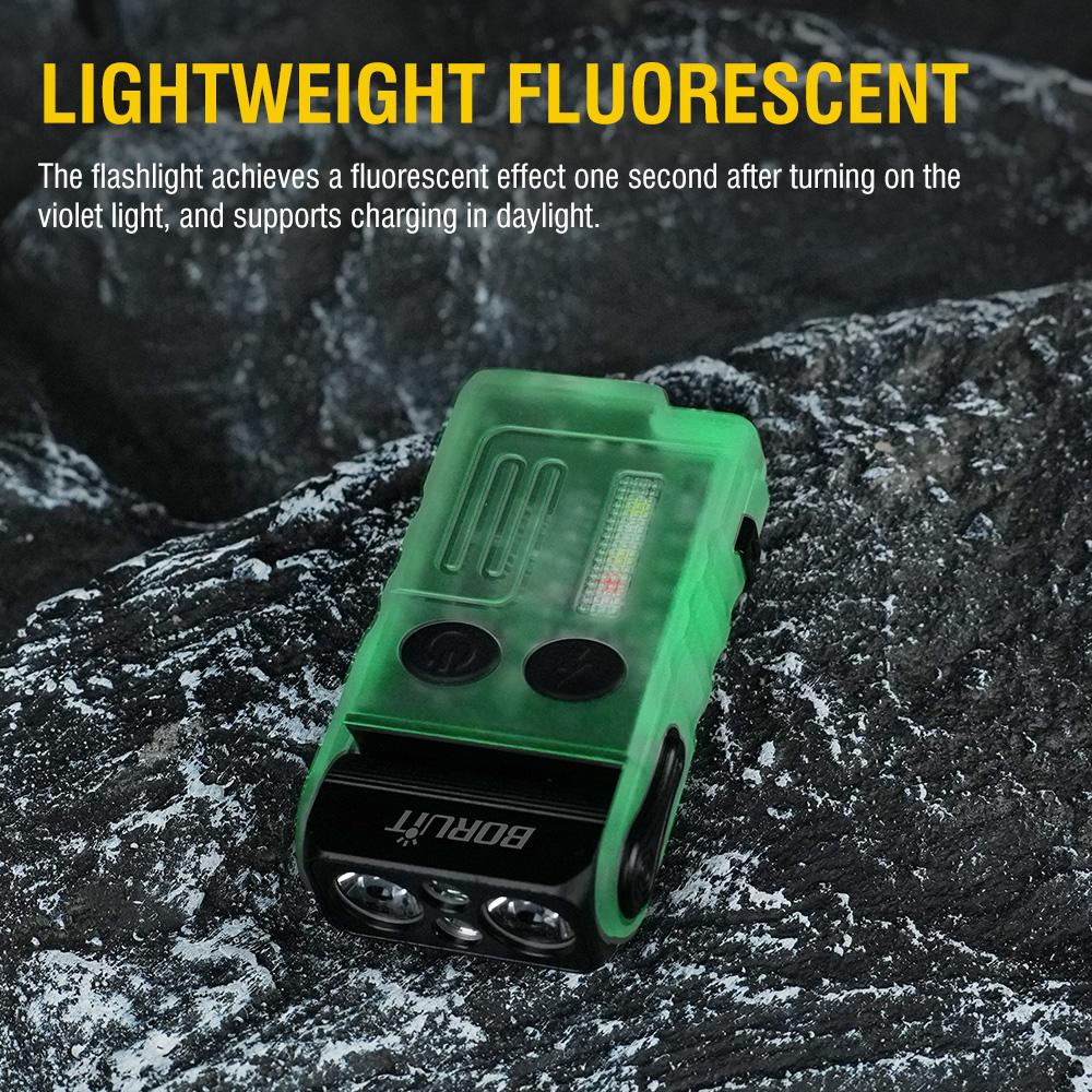 BORUiT V20 Fluorescence Buzzer - огляд і ціна Running Headlamp