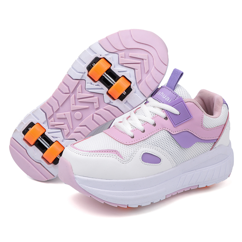 Kids Roller Skates 4 Wheels De - огляд і ціна Running Shoes Men