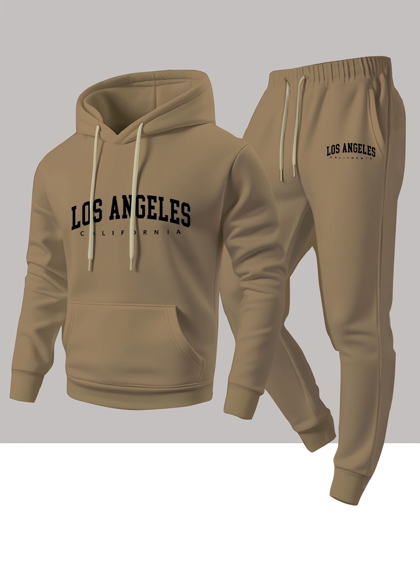 Men 2 Piece Tracksuit Los Ange - огляд і ціна Joggers Pants