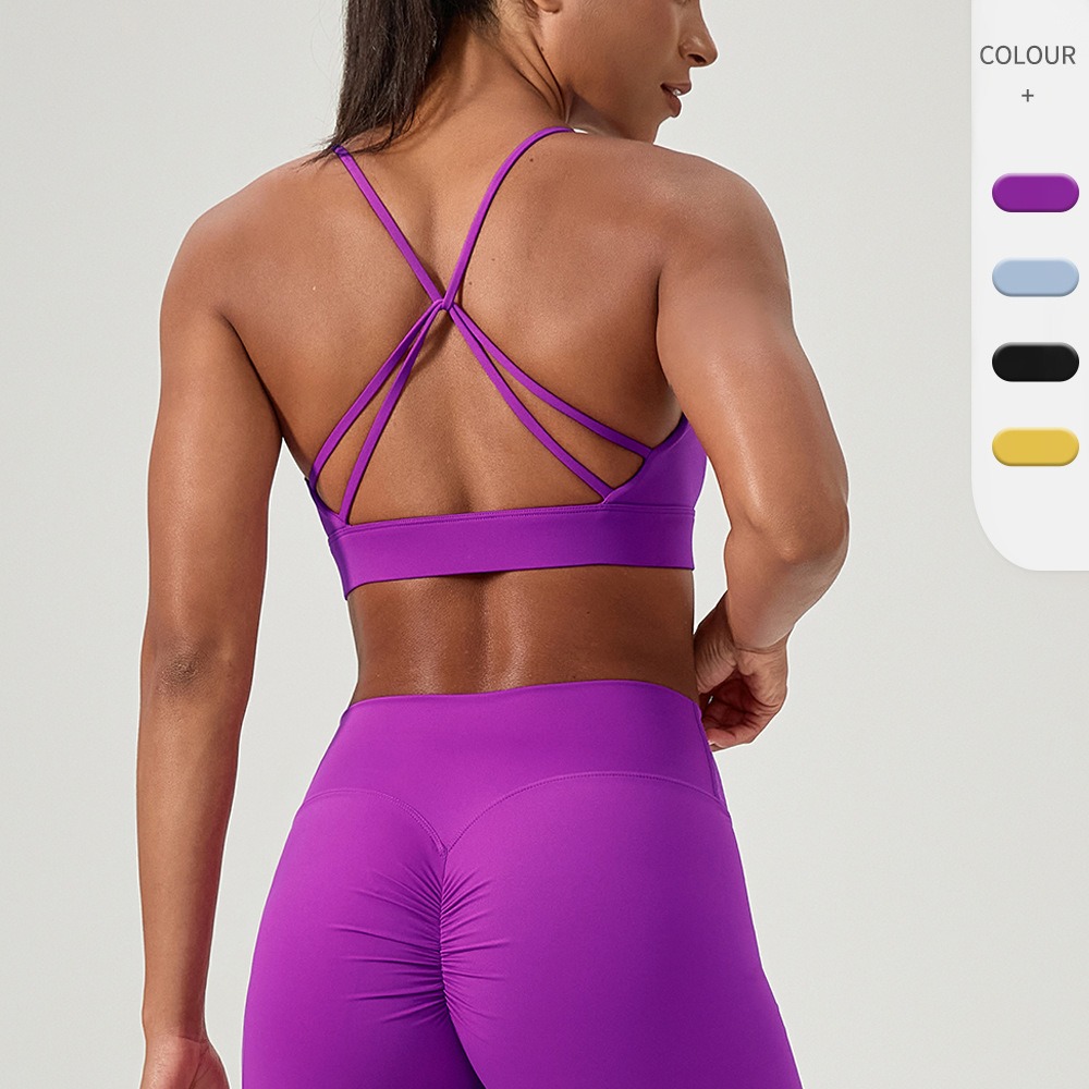 Women's Sexy Yoga Bra Cross St - огляд і ціна Running Belt