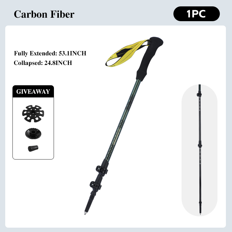 3K Carbon Fiber Hiking Stick,  - огляд і ціна Trekking Pole Carbon