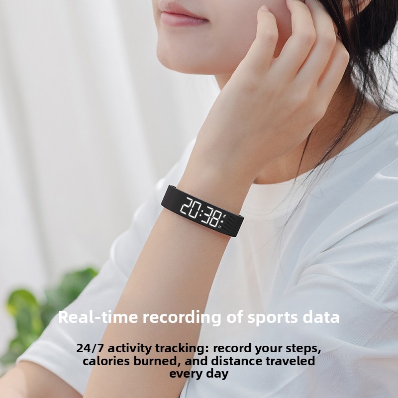 LED Digital Alarm Clock Watch  - огляд і ціна Running Watch