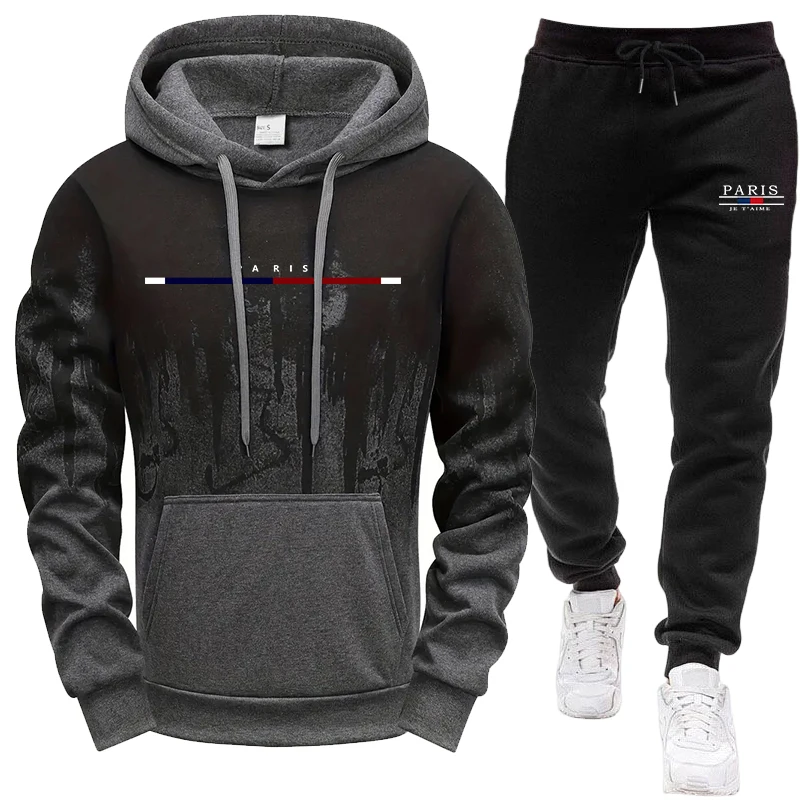 Men's Set/Hoodie/Pants Autumn  - огляд і ціна Joggers Pants