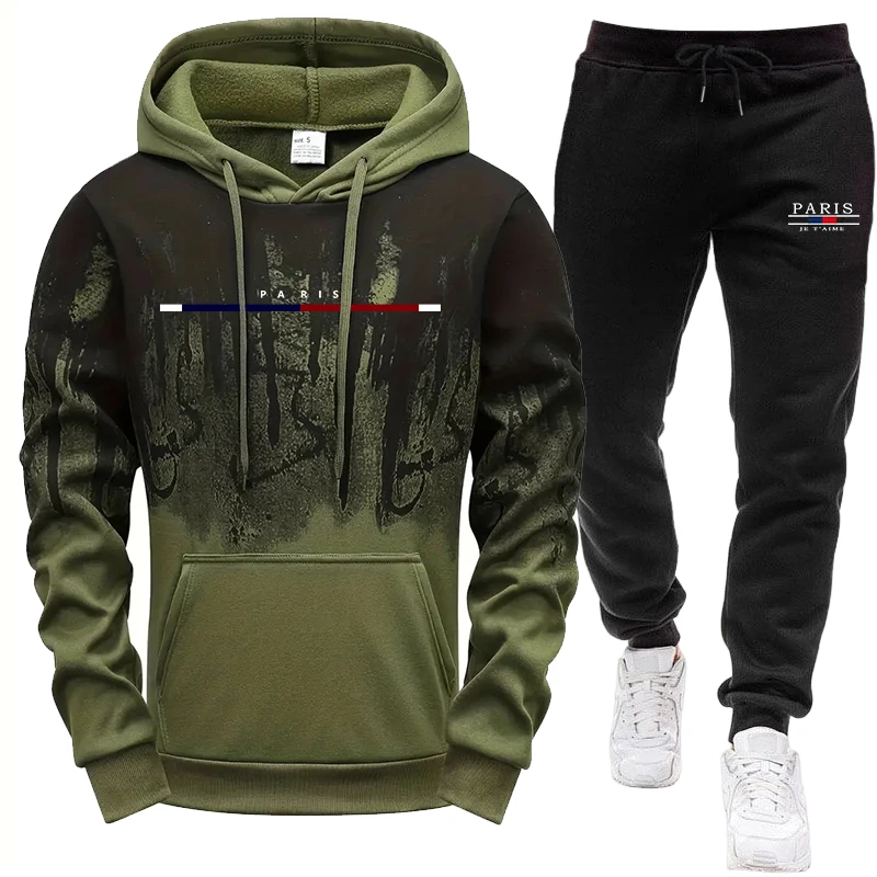 Men's Set/Hoodie/Pants Autumn  - огляд і ціна Joggers Pants