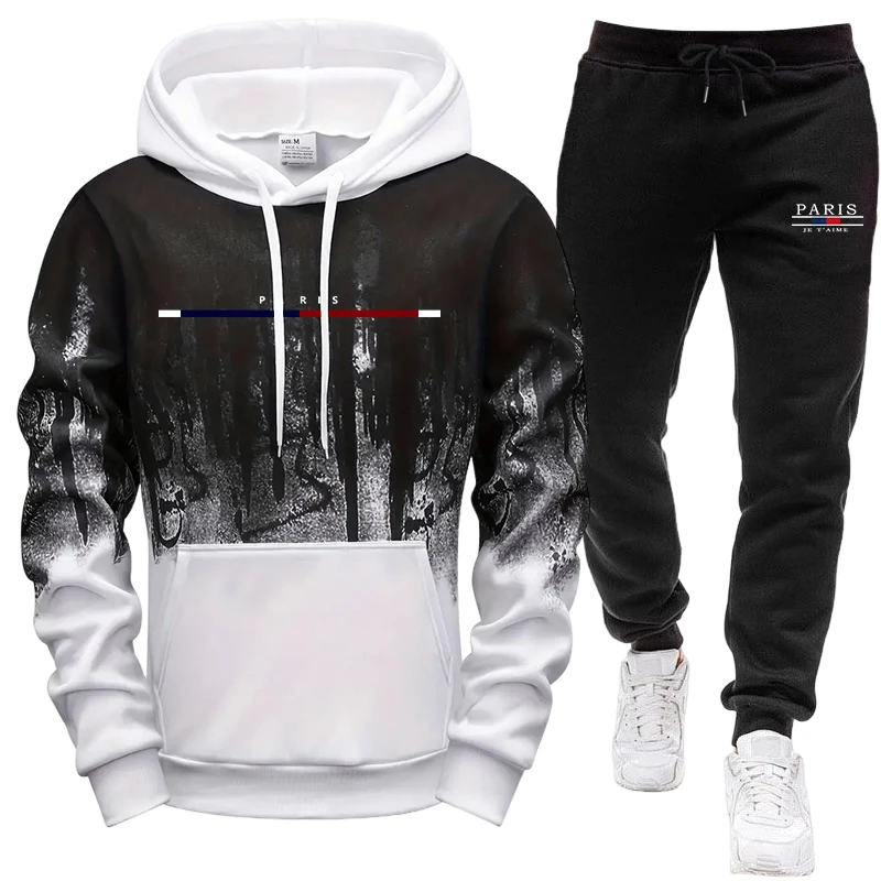 Men's Set/Hoodie/Pants Autumn  - огляд і ціна Joggers Pants