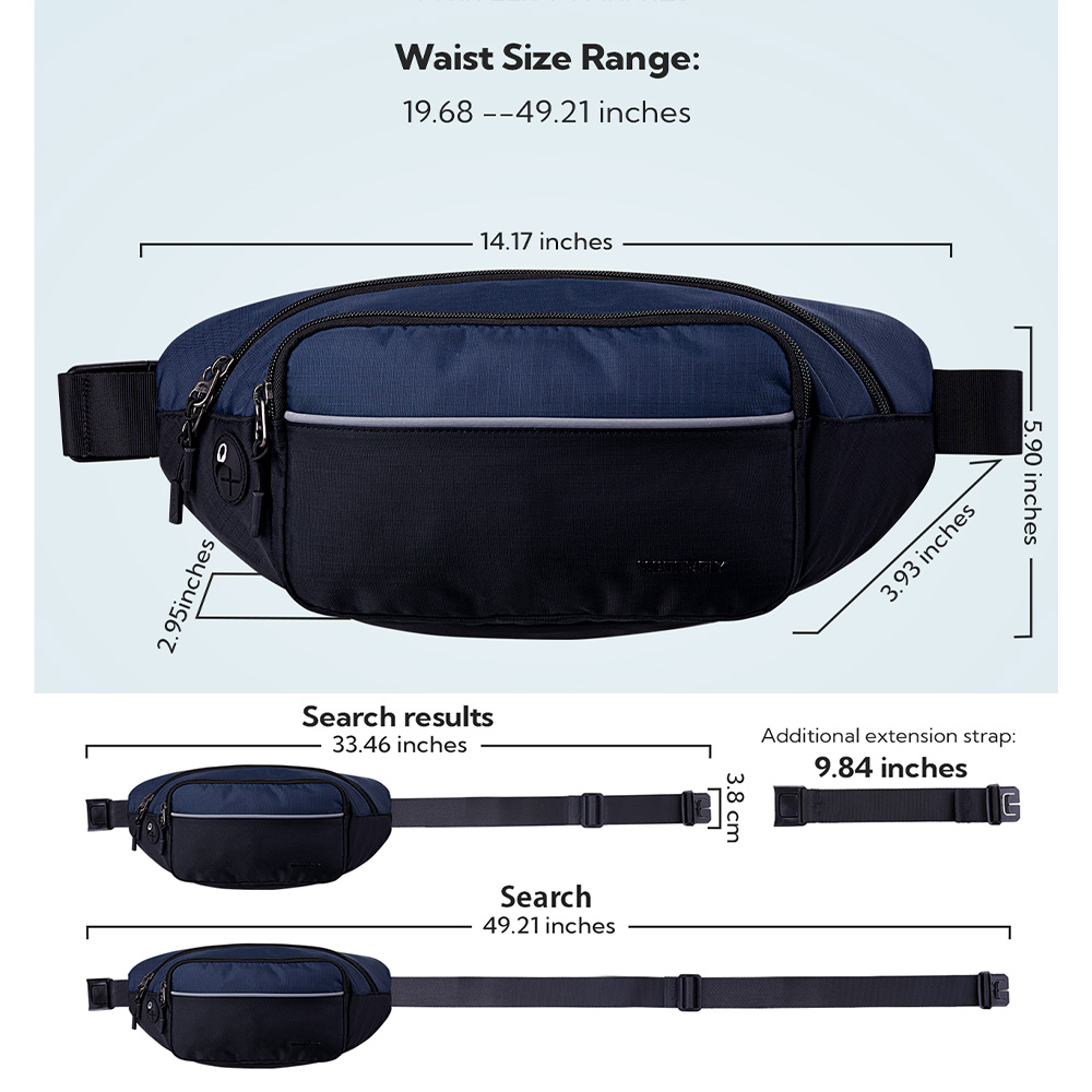 WATERFLY Fanny Pack Waist Bag  - огляд і ціна Running Belt