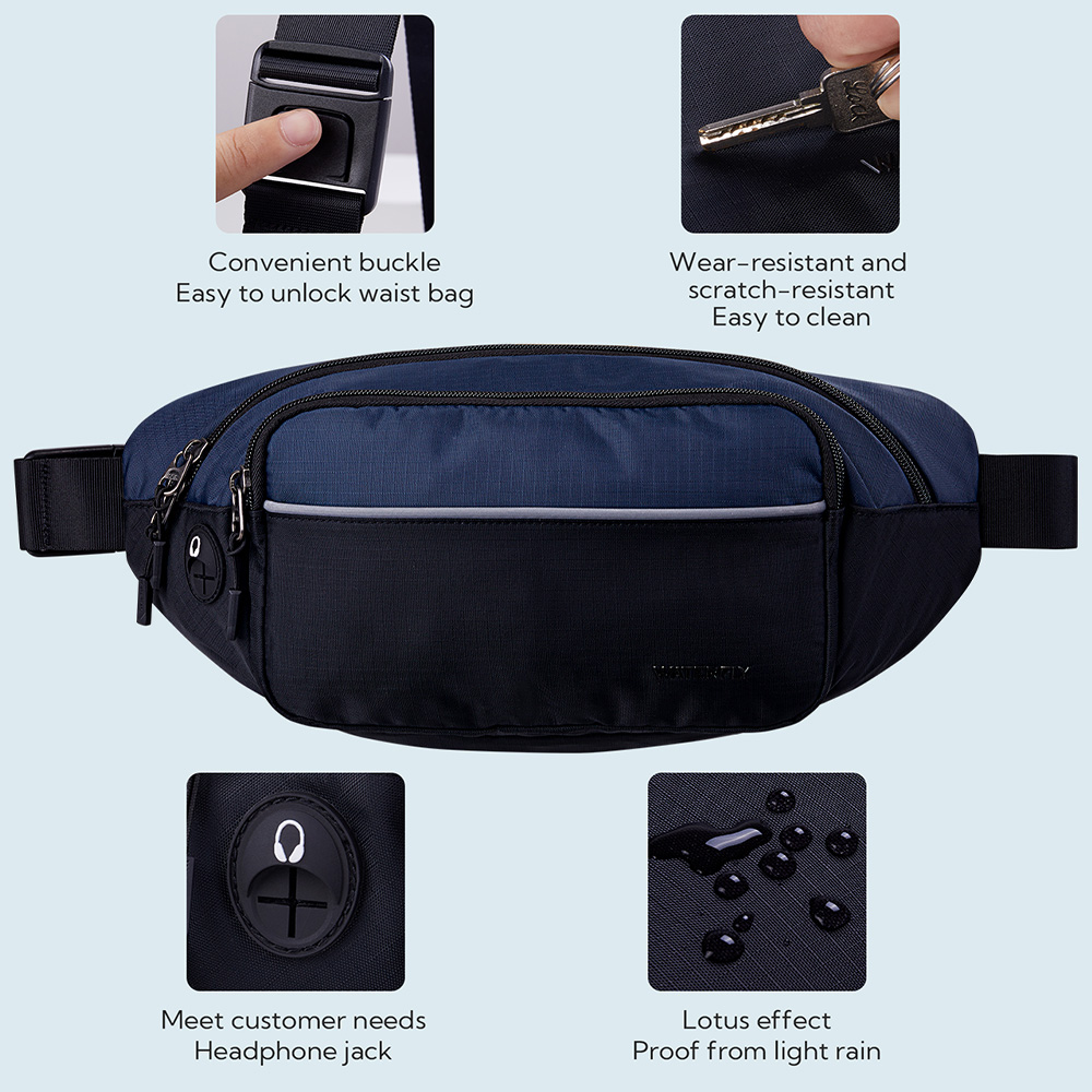 WATERFLY Fanny Pack Waist Bag  - огляд і ціна Running Belt