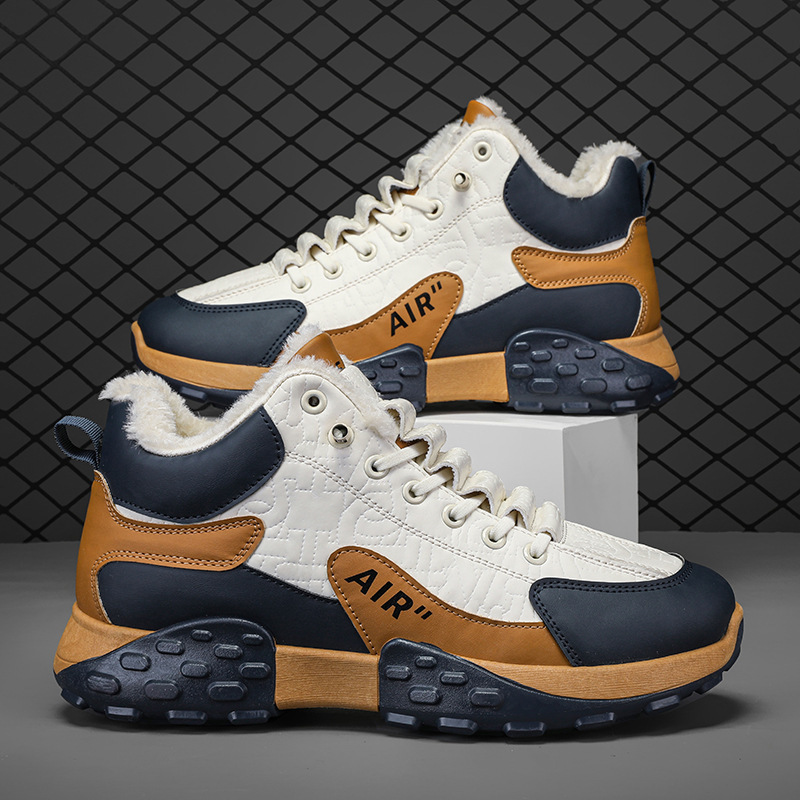 Men Platform Warm Cotton Shoes - огляд і ціна Running Shoes Men