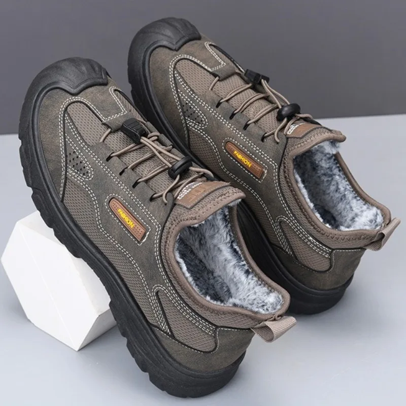 2026 Winter New Men's Snow Boo - огляд і ціна Running Shoes Men