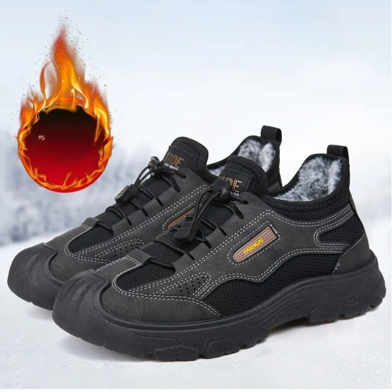 2026 Winter New Men's Snow Boo - огляд і ціна Running Shoes Men
