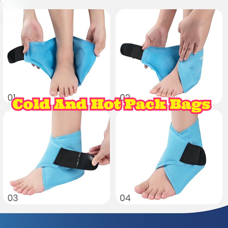 Soft Gel Ankle Ice Pack Hot Co - огляд і ціна Ankle Brace