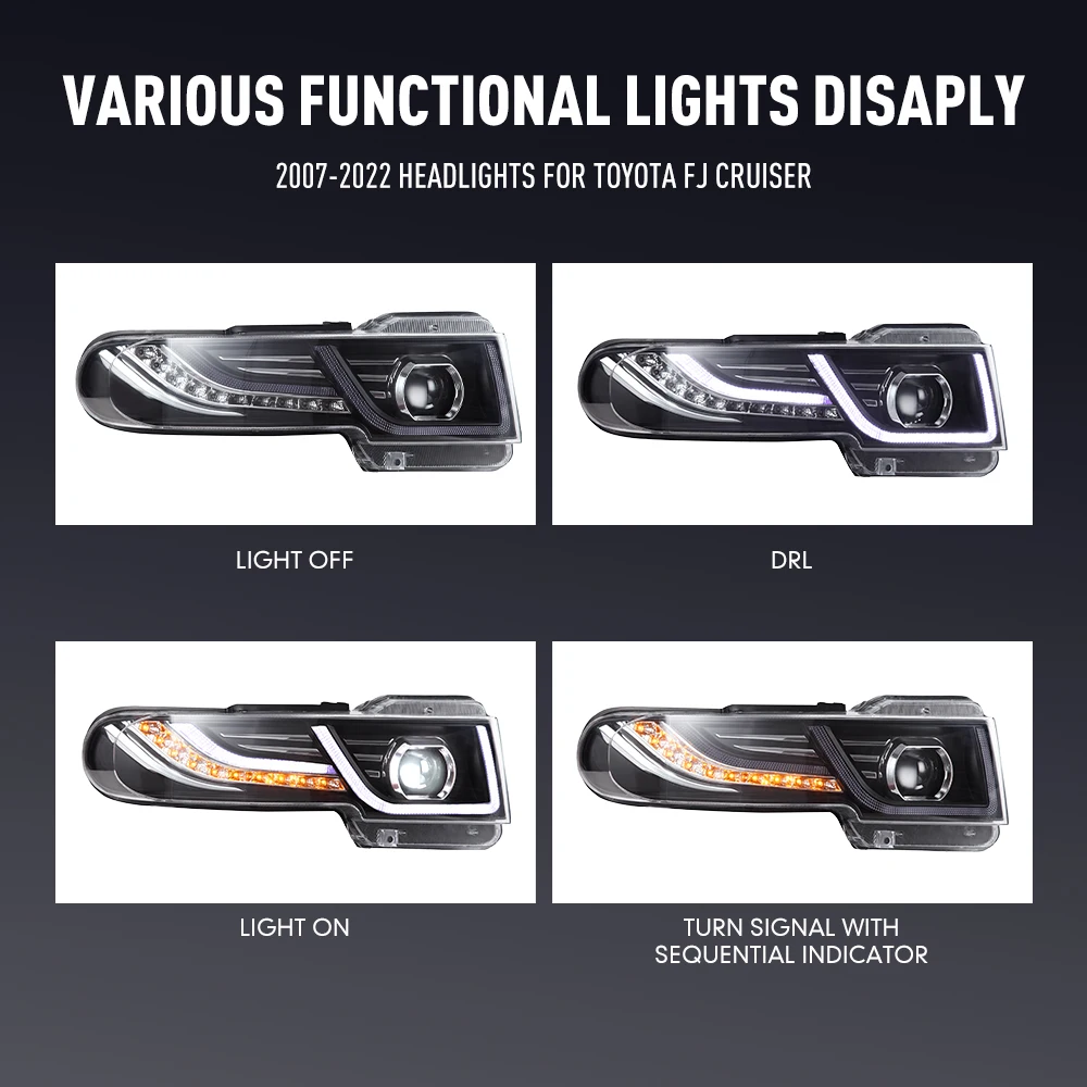 2PCs Car Styling Head Lamp for - огляд і ціна Running Headlamp