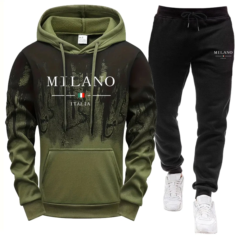 Men's Set/Hoodie/Pants Autumn  - огляд і ціна Joggers Pants