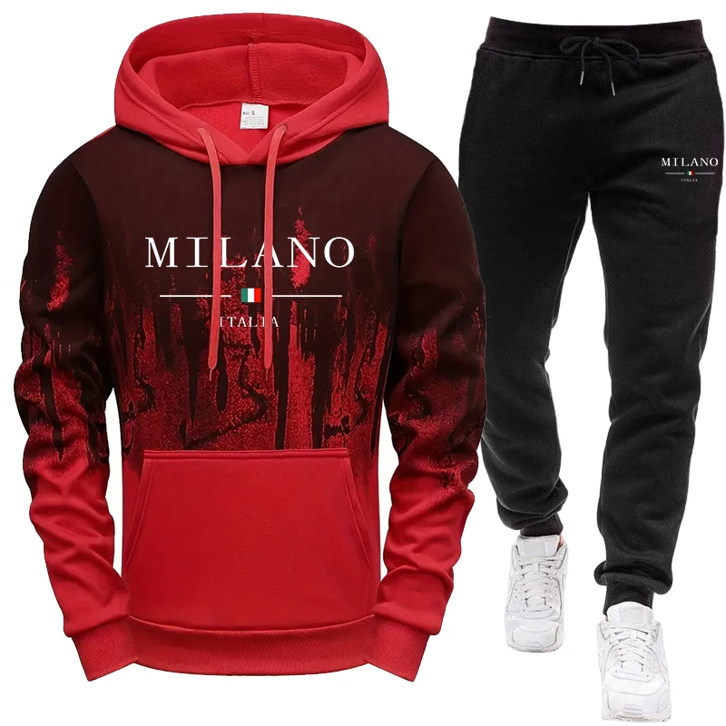 Men's Set/Hoodie/Pants Autumn  - огляд і ціна Joggers Pants